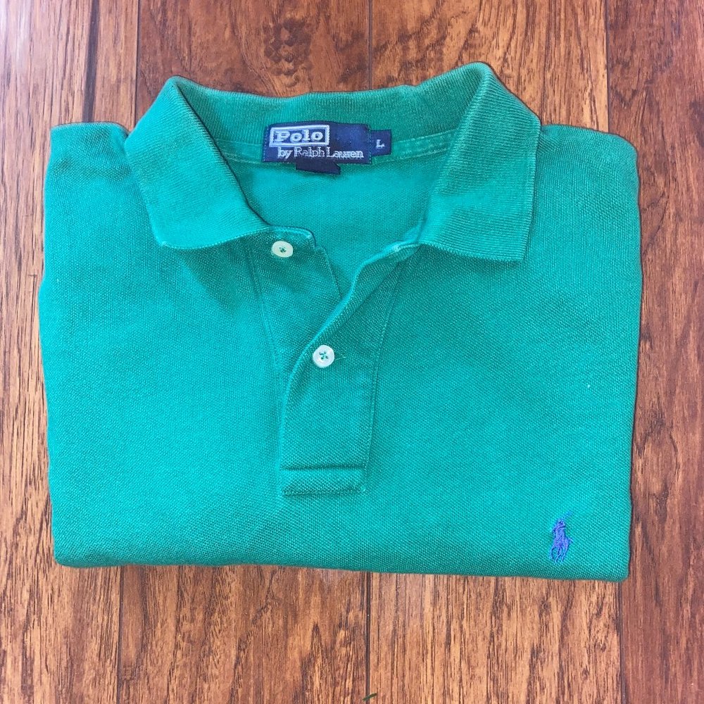 Large green short sleeve Ralph Lauren Polo